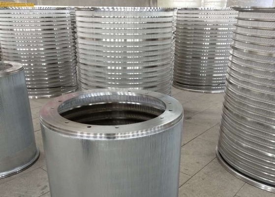Pulp Making 0.3m2 1mm Slot Pressure Screen Basket
